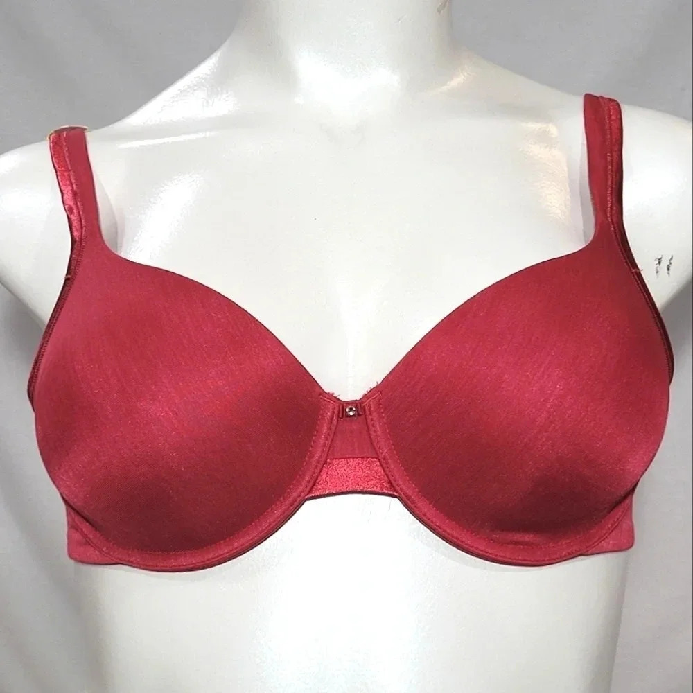 38C Vanity Fair 75338 Illumination Underwire Bra Red‎ NWT